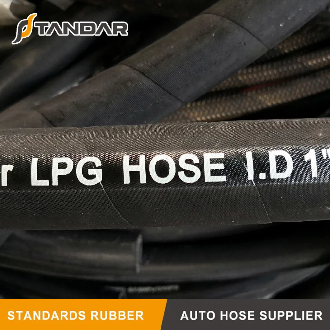 ISO 8789 High Pressure Flexible Rubber Propane Tank Adapter LPG Gas Hoses and Fittings