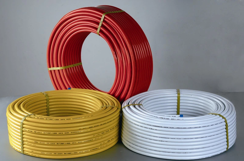 White Color 1216mm Pex-Al-Pex Tube for Hot Water