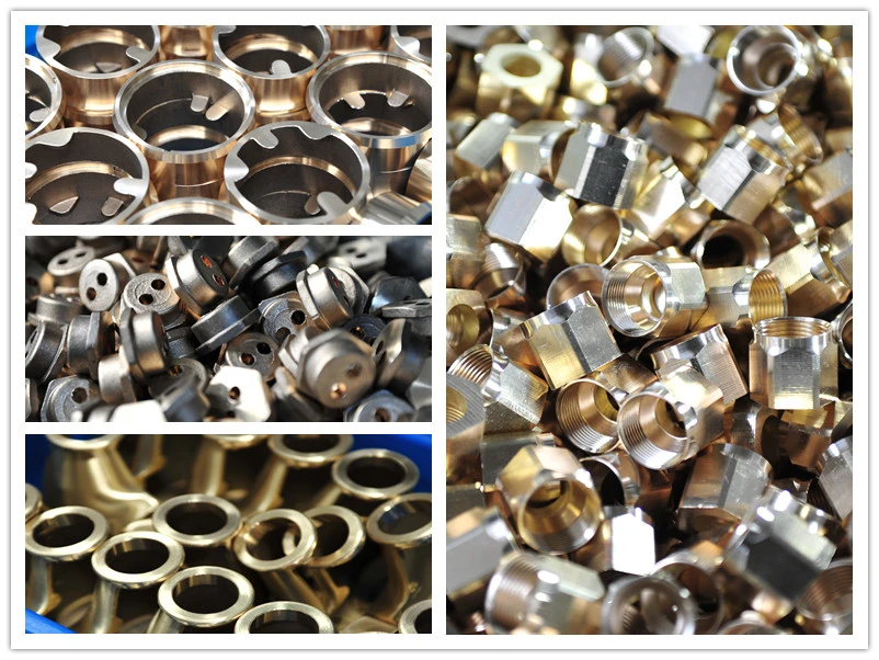 Brass Fittings Compression Fittings 1/2&prime; &prime; Brass Male Threaded Nipple Joint for Water Nipples