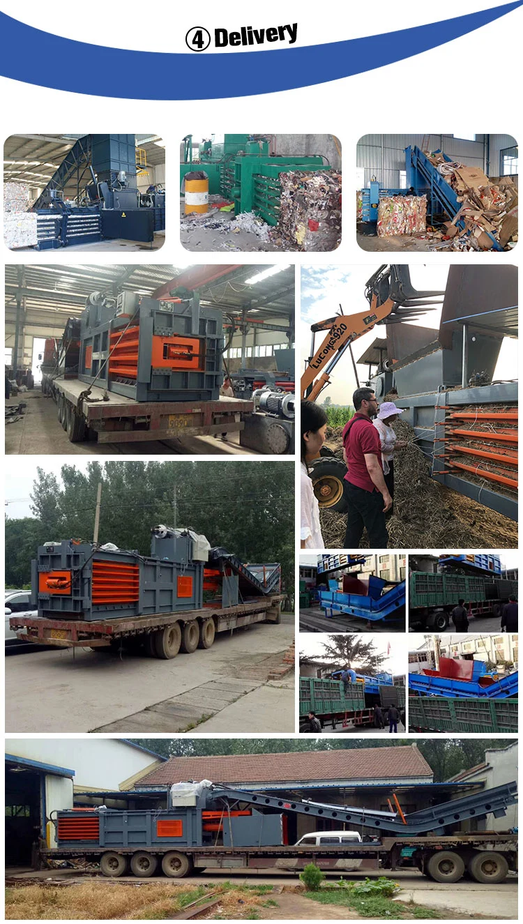 Automatic Baling Machine Hydraulic Horizontal Waste Paper Baler Press machine