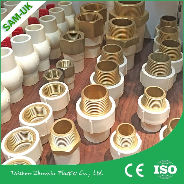 Hydraulic Fittings/Pipe Fittings Orange PVC Pipe Brass Pex Fittings