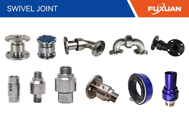 High Temperature High Pressure High Speed Hydraulic Rotary Joint for Water Air