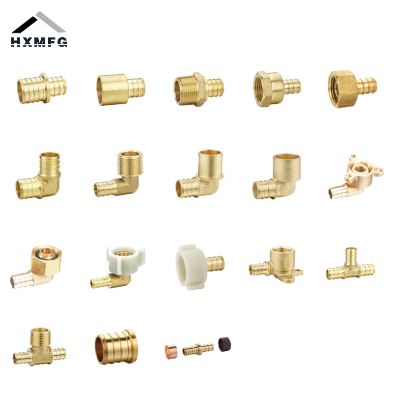 Swivel Nut Brass 90 Degree America Range Pex Fitting Elbow