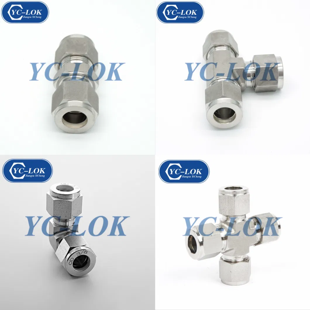 Yc-Lok Ss Hydraulic Tube Fittings Compression Fittings for Water