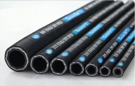 R1 R2 High Pressure Spiral Reinforced Rubber Hydraulic Hose with Fitting Price