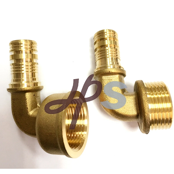 Brass Pex Male Thread 90 Degree Elbow Fitting