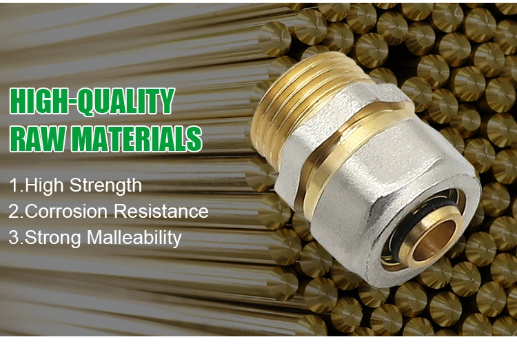 Compressed Air Hose Fittings Tee Fitting Brass 22mm Double Ferrule Pipe Plumbing Copper Compression