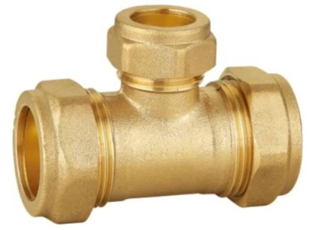 Brass Compression Fitting of Male Elbow/Copper Male Elbow Fitting/Copper Tube