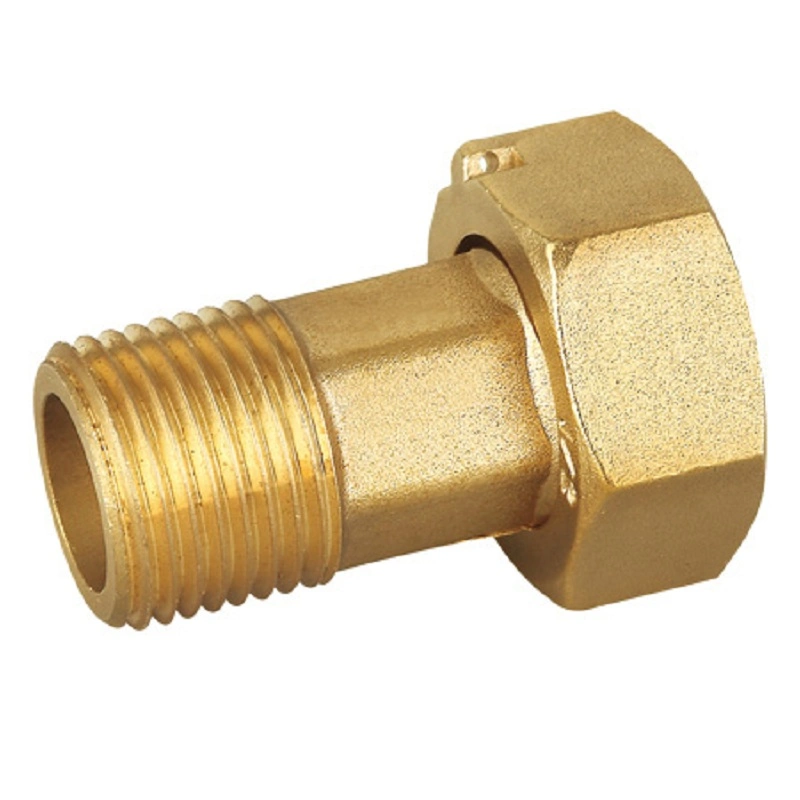 Good Price Female Brass Solder Fitting Angle Union with Metal Sealed