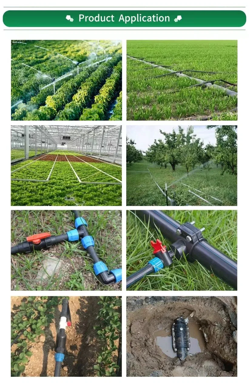 Hard Pipe Plugging and Quick Connect Fittings for Farmland Irrigation Accessories