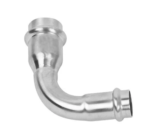 90&deg; Sanitary Elbow Stainless Steel Pipe Fittings Press Fittings Stainless Steel Elbow