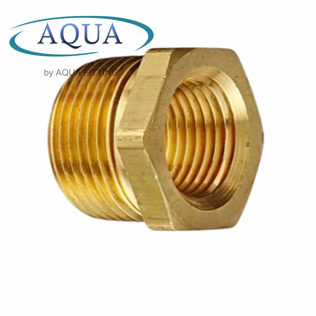 Brass Reducing Copper Brass Tube Compression Pipe Fitting