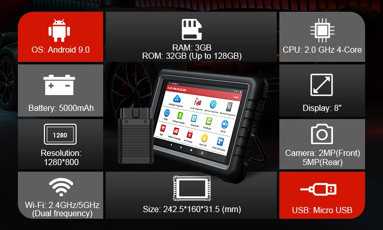 Car Scanner Launch X431 Pros V1.0 X431 V Auto Scanner Launch