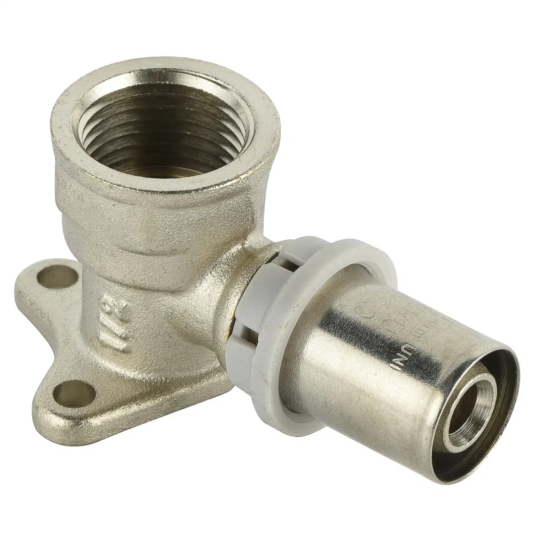 Brass Pex Pipe Fittings with Ss Sleeves Press Fittings