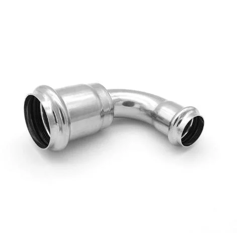 90&deg; Sanitary Elbow Stainless Steel Pipe Fittings Press Fittings Stainless Steel Elbow