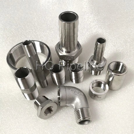 Stainless Steel 304 316 Male NPT Thread Casting Compression Plumbing Threaded Pipe Fittings