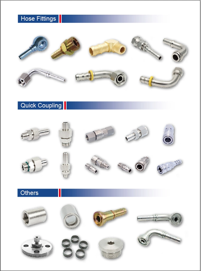 Pre-Assembled with Nut and Eo-Psr Cutting Ring Straight Tube Fittings