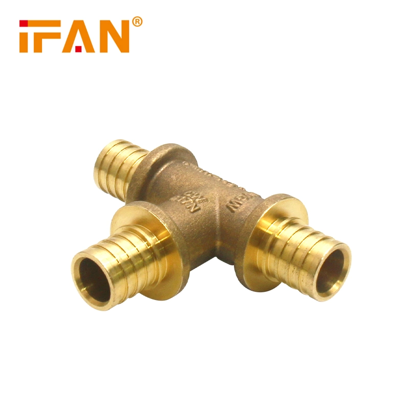 Ifan Underfloor Heating System Pex Pipe Sliding Fitting Brass Cw617 Equal Tee