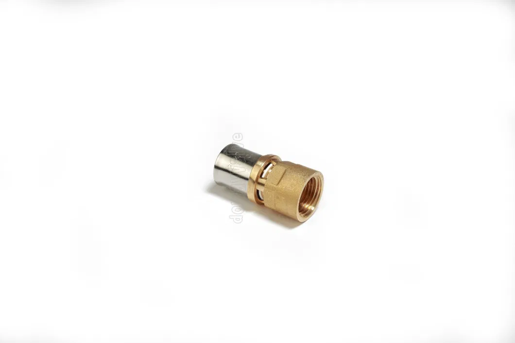 Hight Quality Female Straight Brass Press Fitting for Pex-Al-Pex Pipe