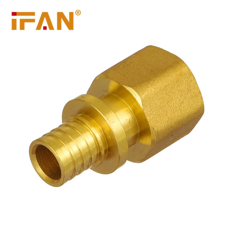 Ifan Pex Pipe Fitting Female Socket Cw617 Multilayer Pipe Design Fittings Press