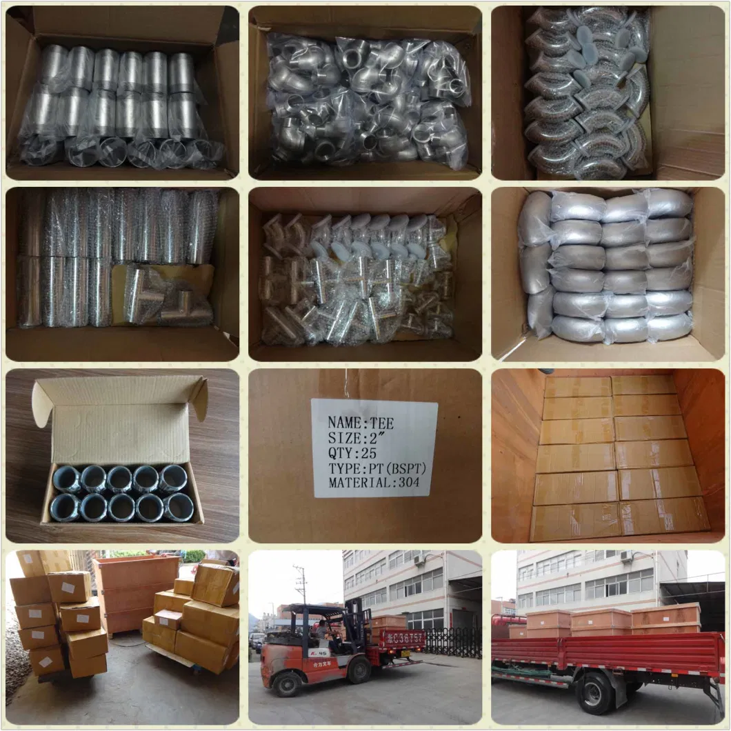 High Pressure Forged Steel Pipe Fittings for Gas Pipe Line ASME B16.11