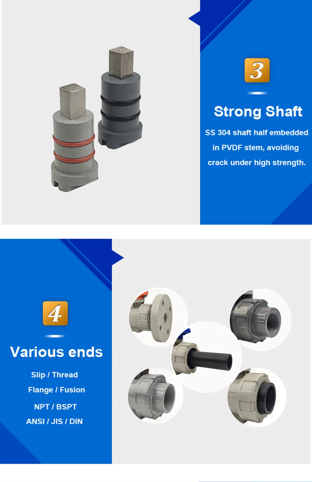 12VDC Electric Angle Cut V Ball Valve