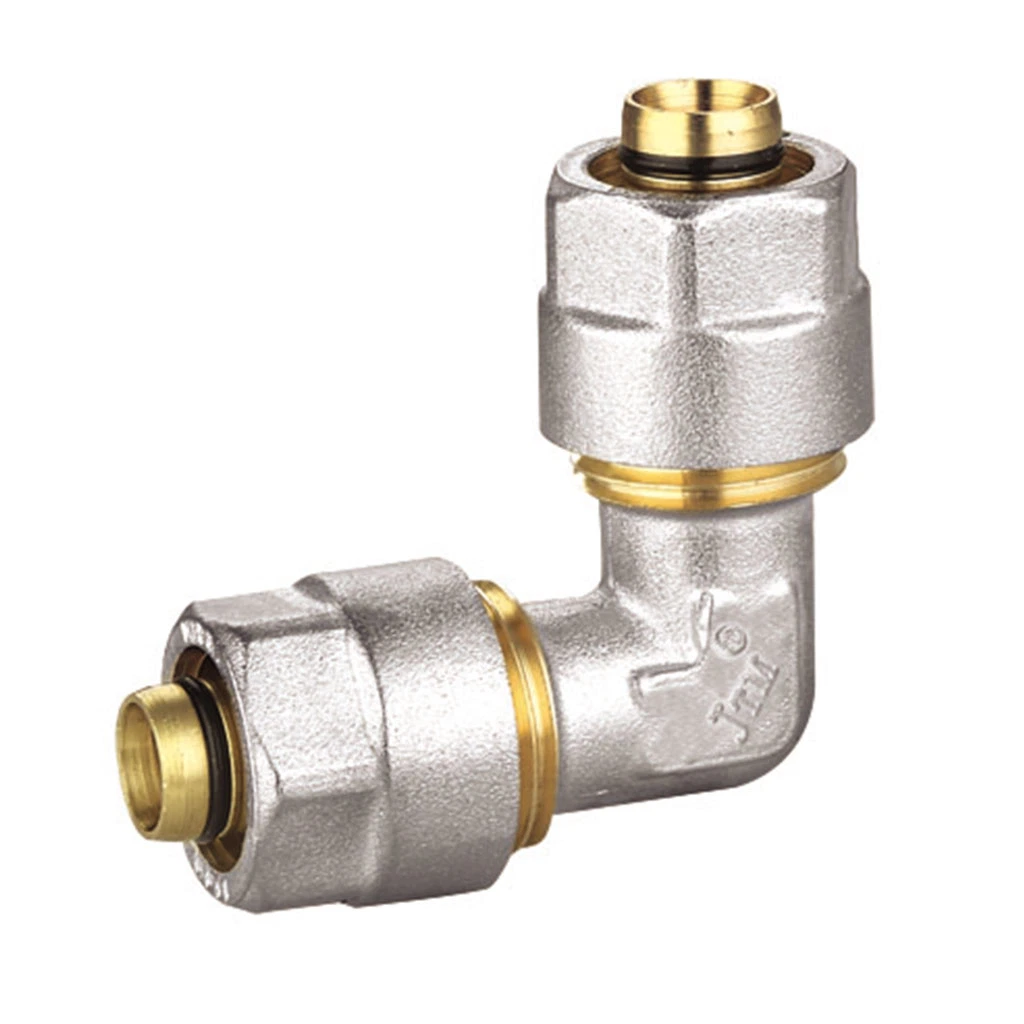 Brass Press Fitting Female Straight Union U Profile Pipe Fitting with Control Flow Water