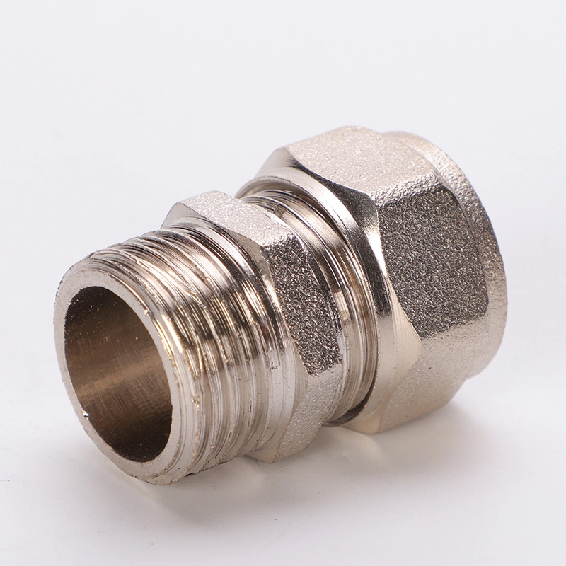 Male Thread Fittings with Oring for Multilayer Pex Pipe Compression