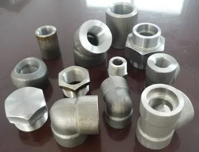 AISI Stainless Steel Pipe Fittings High Pressure Thread Pipe Fitting NPT Equal Tee