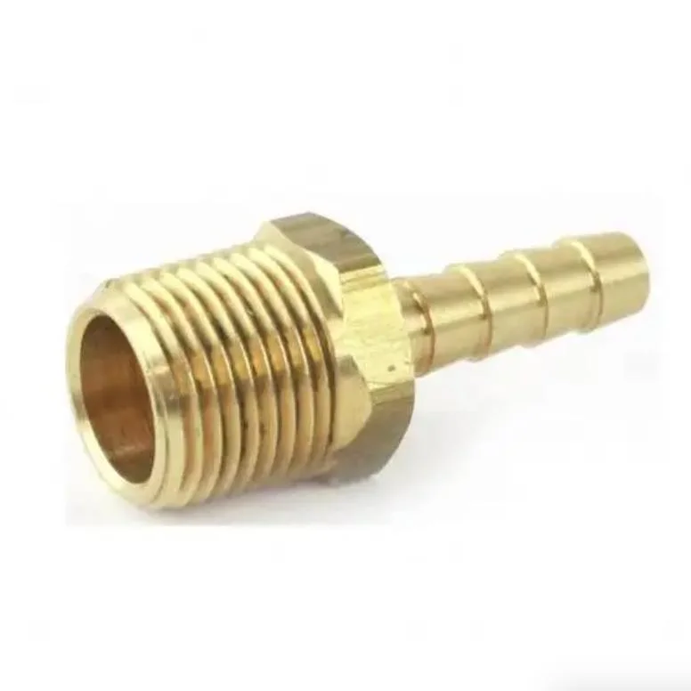 Hpb59-1 Brass Ferrule Hose Compression Pipe Fittings Male Copper Connector Reducing Fittings