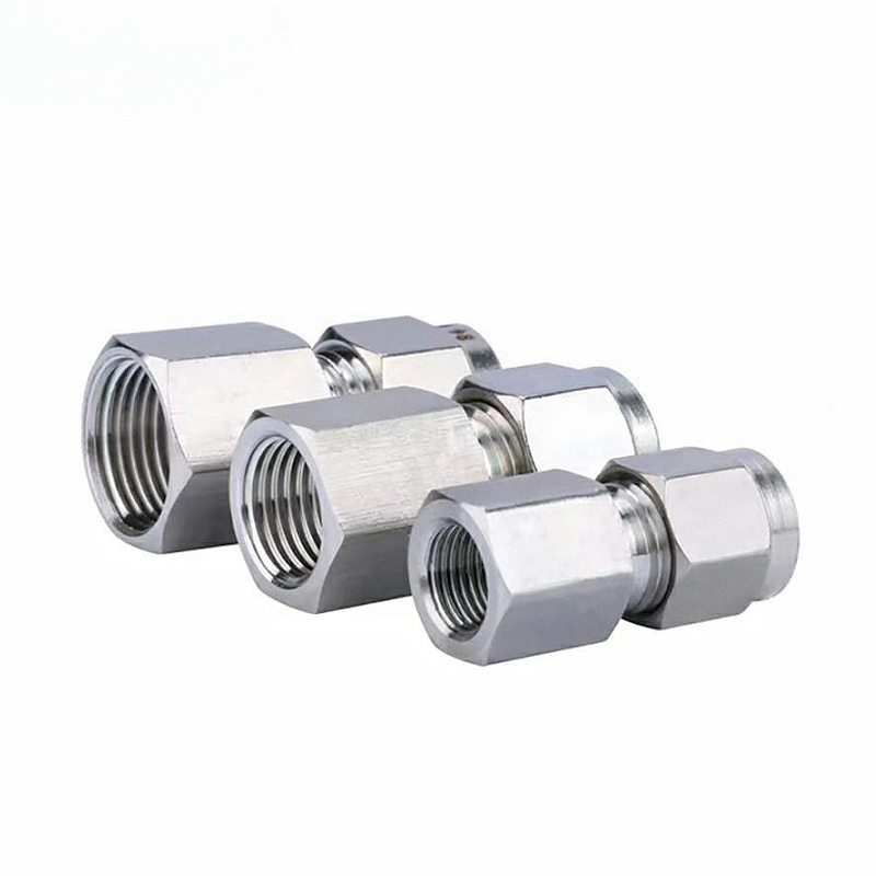 Pneumatic Thread Push Fit Tube Union Male Straight Connector Quick Fittings