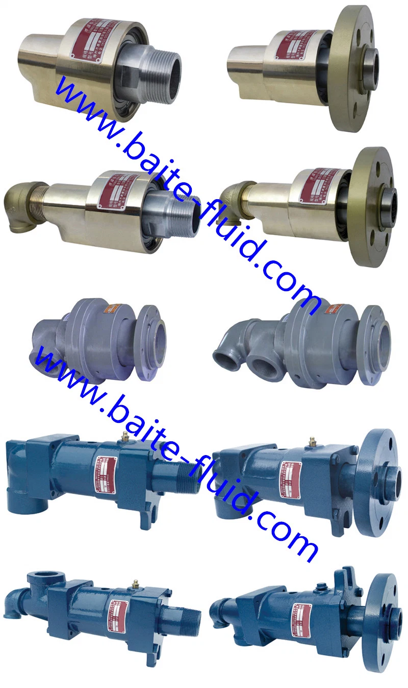 High Pressure Water Rotary Union Rotary Joint with Flange Connect NPT Thread