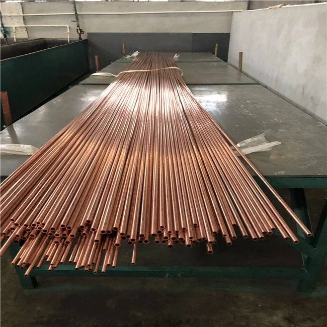 Air Conditioner Parts Copper Tube/Coil/Pipes Custom Size Copper Tube