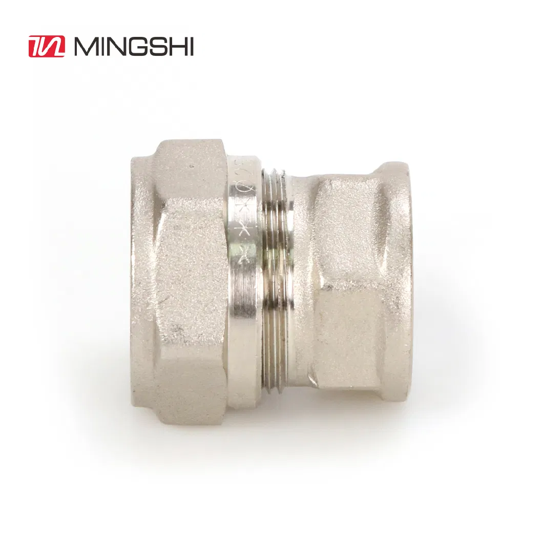 Gas/Water Brass Ccompression Fitting for Plumbing Pex-Al-Pex Pipe -Female Straight