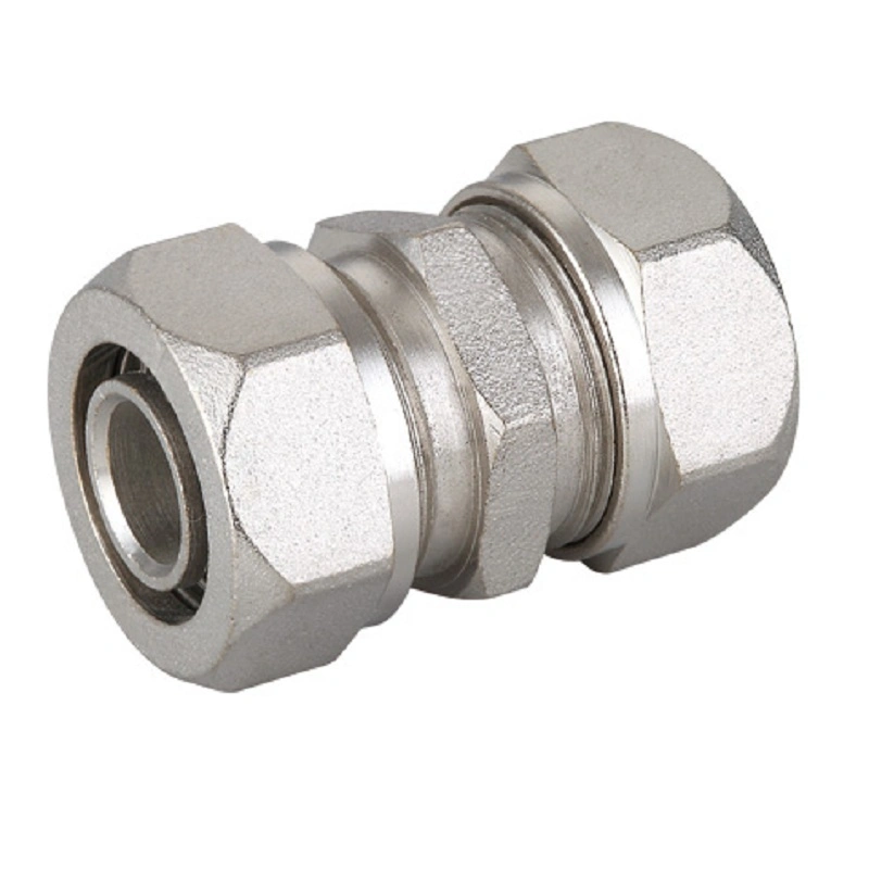 Reducing Straight Hexagon Brass Compression Fitting for Pex Al Pex Fitting