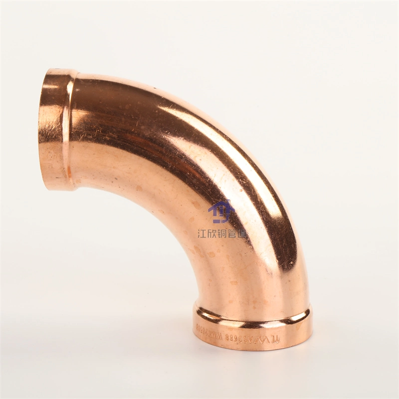 Well-Made Copper V-Press 90 Degree Elbow Coupling for Plumbing Equipments