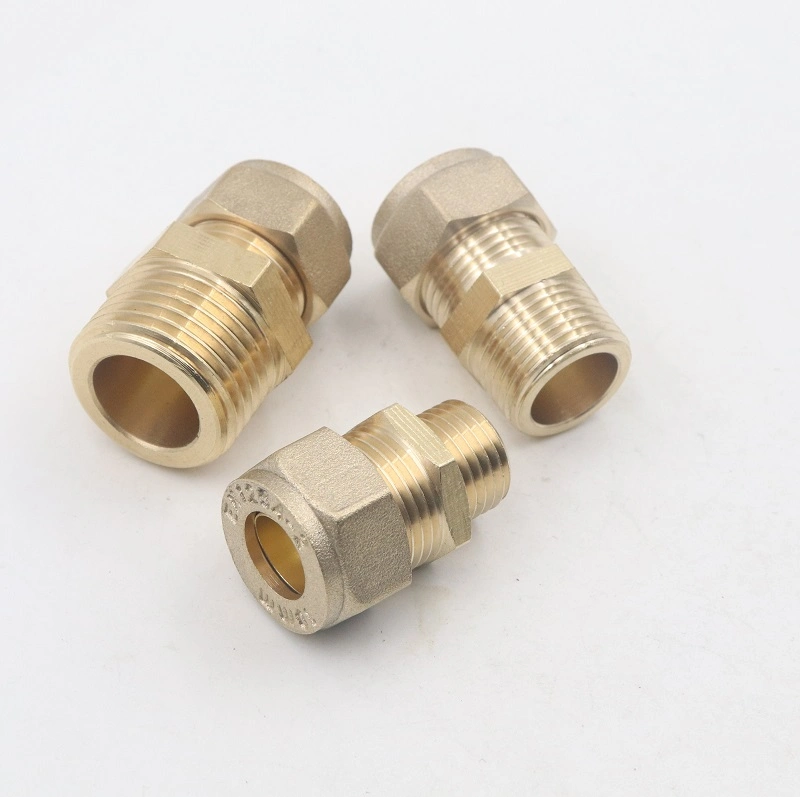 Brass 15mm Copper Tube Compression Fittings