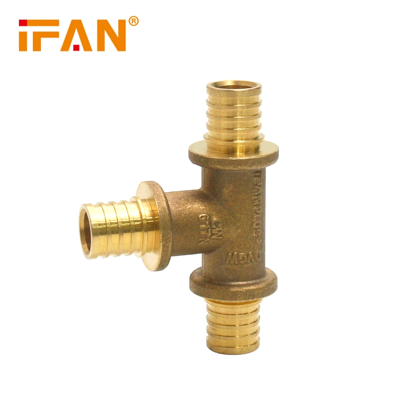 Ifan Underfloor Heating System Pex Pipe Sliding Fitting Brass Cw617 Equal Tee