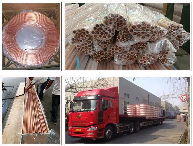 Chinese Manufacturers Supply High Quality Air Conditioning Straight Tubes in Stock Copper Tube