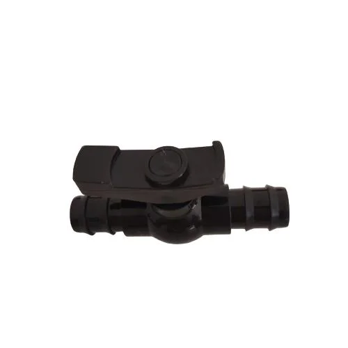 PE Hose Double Joint Valve with Threaded Soft Ball Valve