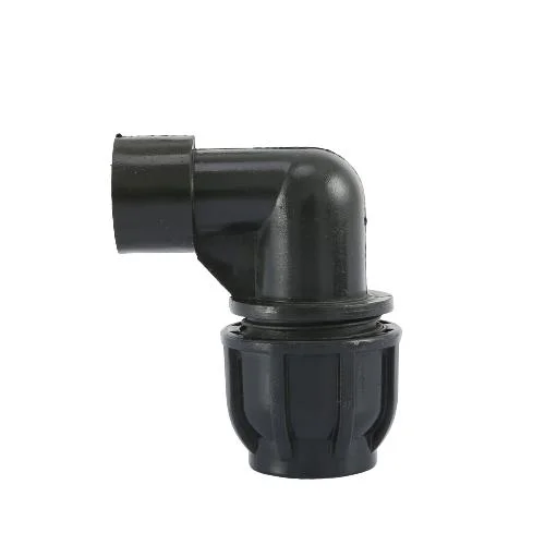 Internal Threaded Elbow Fittings PP Compression Fittings for Irrigation Water Supply ISO