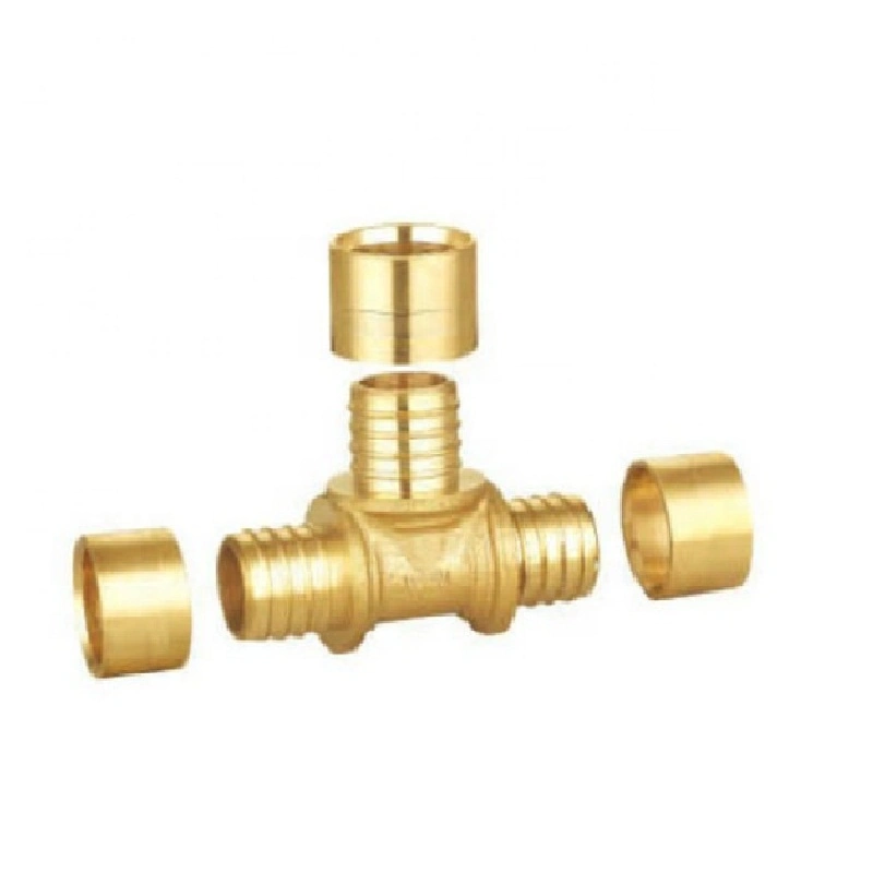 Reducing Male Copper Press Fitting Brass Sliding Crimp Fitting with Union