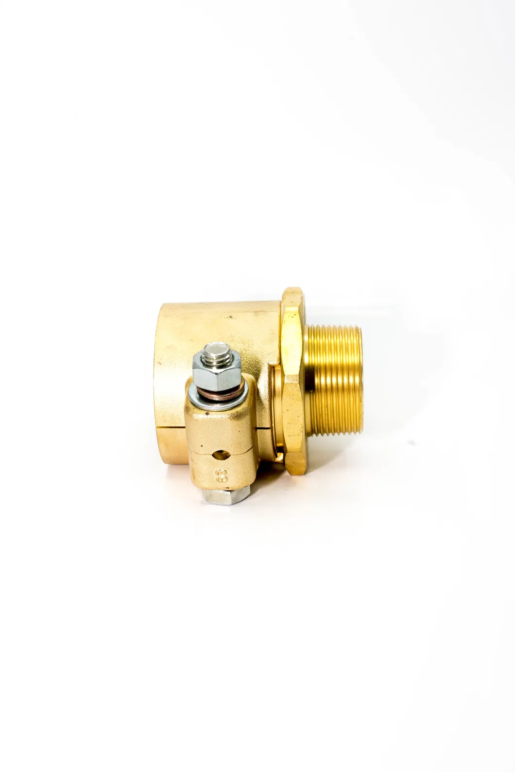 Joint with Welding External Thread Connects Emergency Shut-off Valve Copper Joint