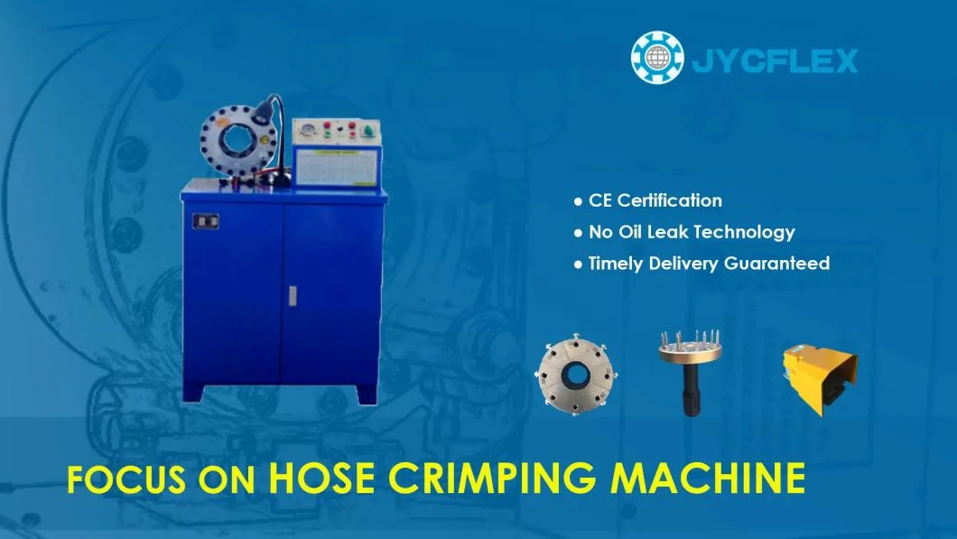 Factory Pressure Hose Pressing with CE Certificate Hydraulic Hose Fitting Crimping Machine