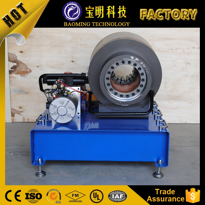 Ce 24V/12V Mobile Vehicle Crimp Press for Hydraulic Hoses