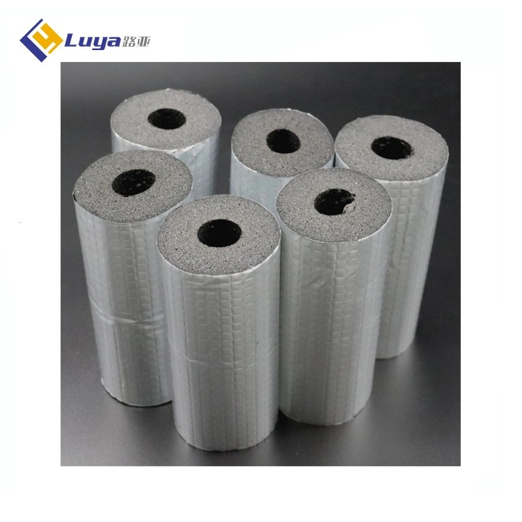 Durable Moisture Resistance Aluminum Foil Rubber Foam Tube for HAVC System