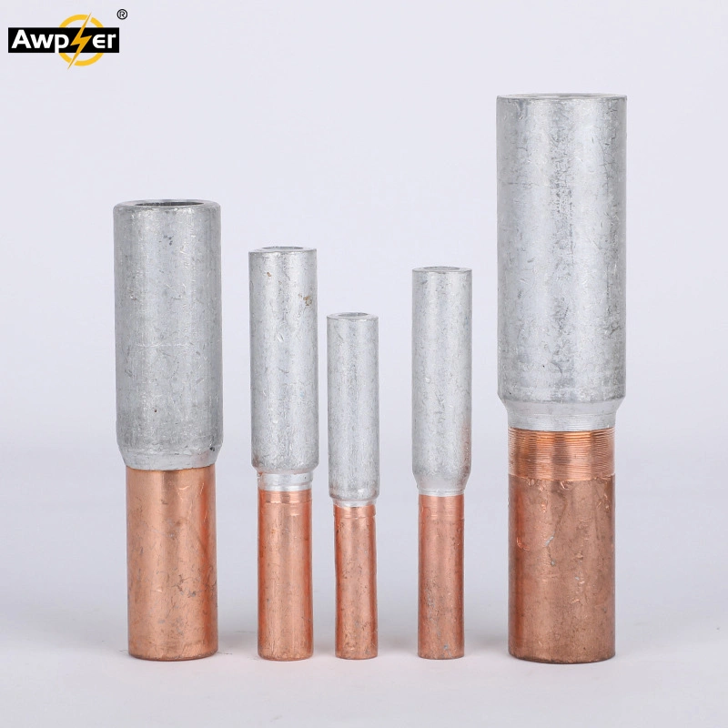 Bimetal Terminals Copper Crimping Cable Lugs Aluminium Connecting Tubes