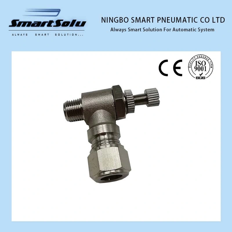 Brass Ferrule Pneumatic Joint of SL Series Compression Speed Controller