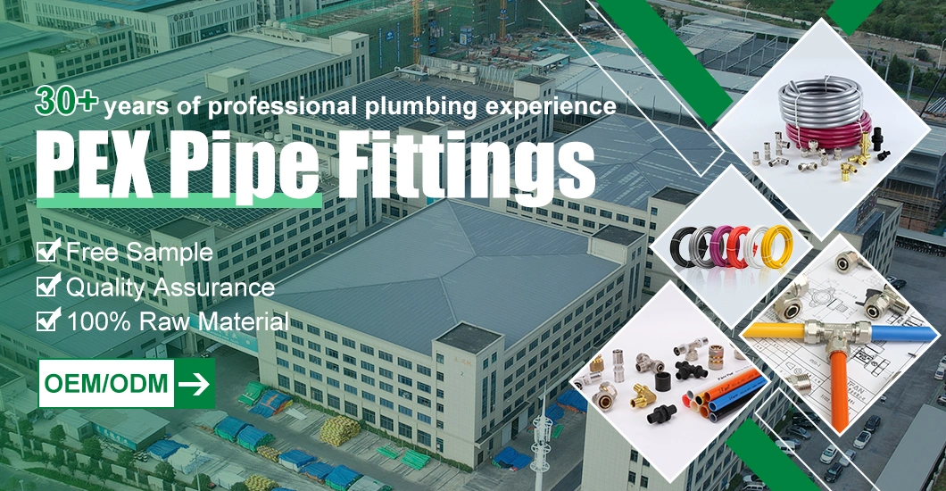 Ifan Pex Al Pipe Sliding Fitting Brass Copper Socket Pex Pipe Fittings