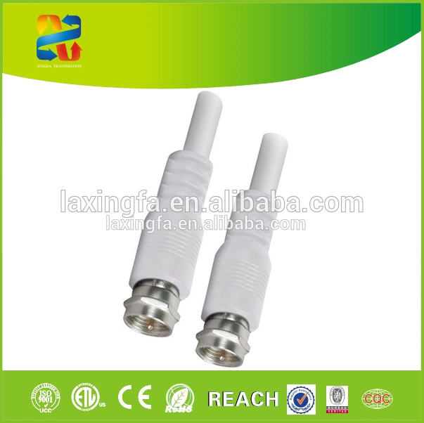 Frg6 F Type Compression Connector of Nickle-Plated Brass Material Factory Price